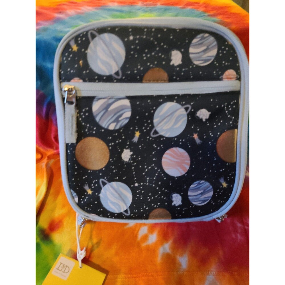 Space print lunchbox